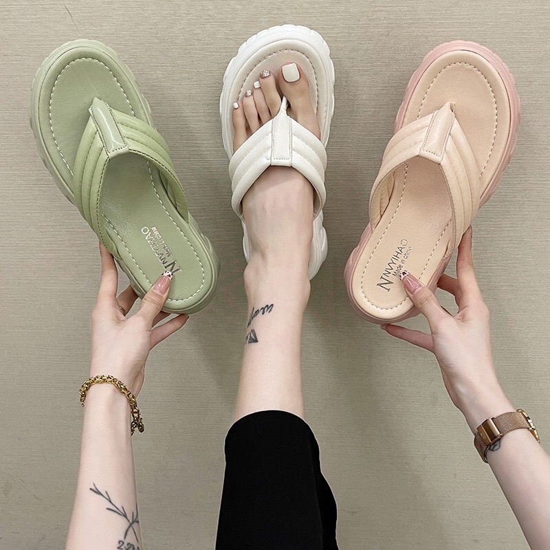 SALE  AXELINE Sandal Wanita Korea Wedges BELINE LIST COD AP14