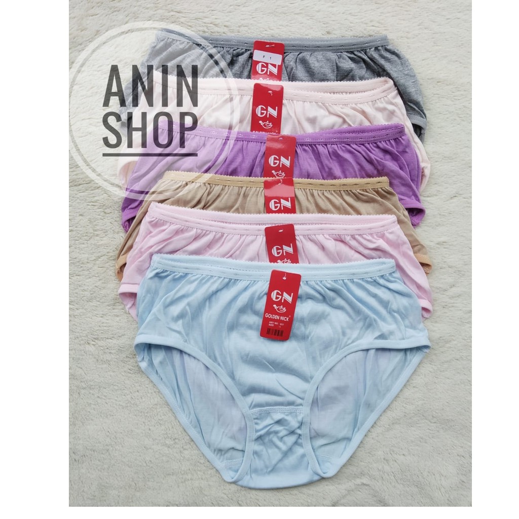 [6pcs] CD GOLDEN NICK 937 | Celana Dalam Wanita Golden Nick | cd wanita golden nick