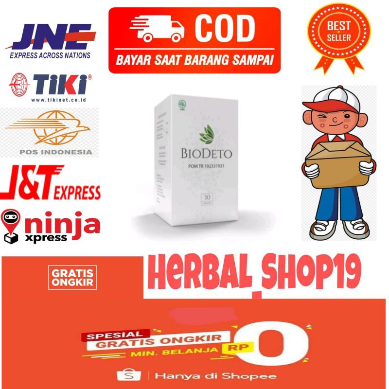 PROMO Botol Obat Parasit BioDeto Asli Obat BioDeto Ori Obat Bau Mulut Bau BPOM Jaminan Original 100%