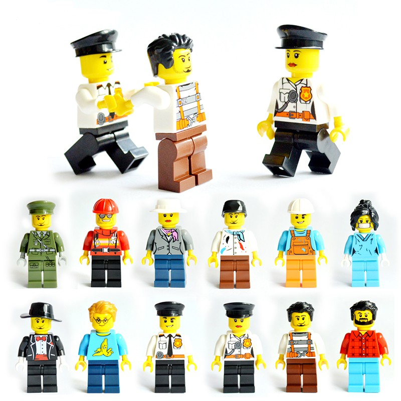  Mainan  Edukasi Anak Lego  Balok Bangunan Desain Minifigures 