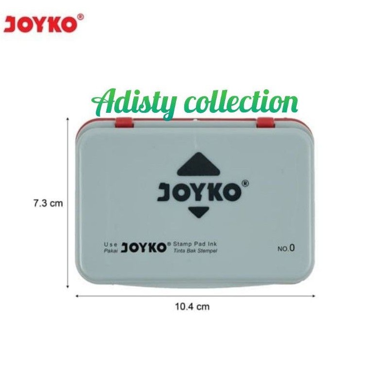 

Stamp Pad / Bak Stempel No 0 Joyko