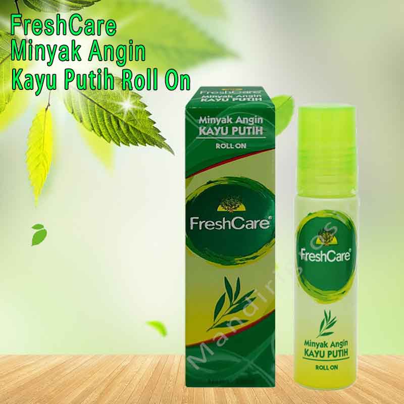 Minyak Angin Kayu Putih *FreshCare * Minyak Angin Roll On * 10ml