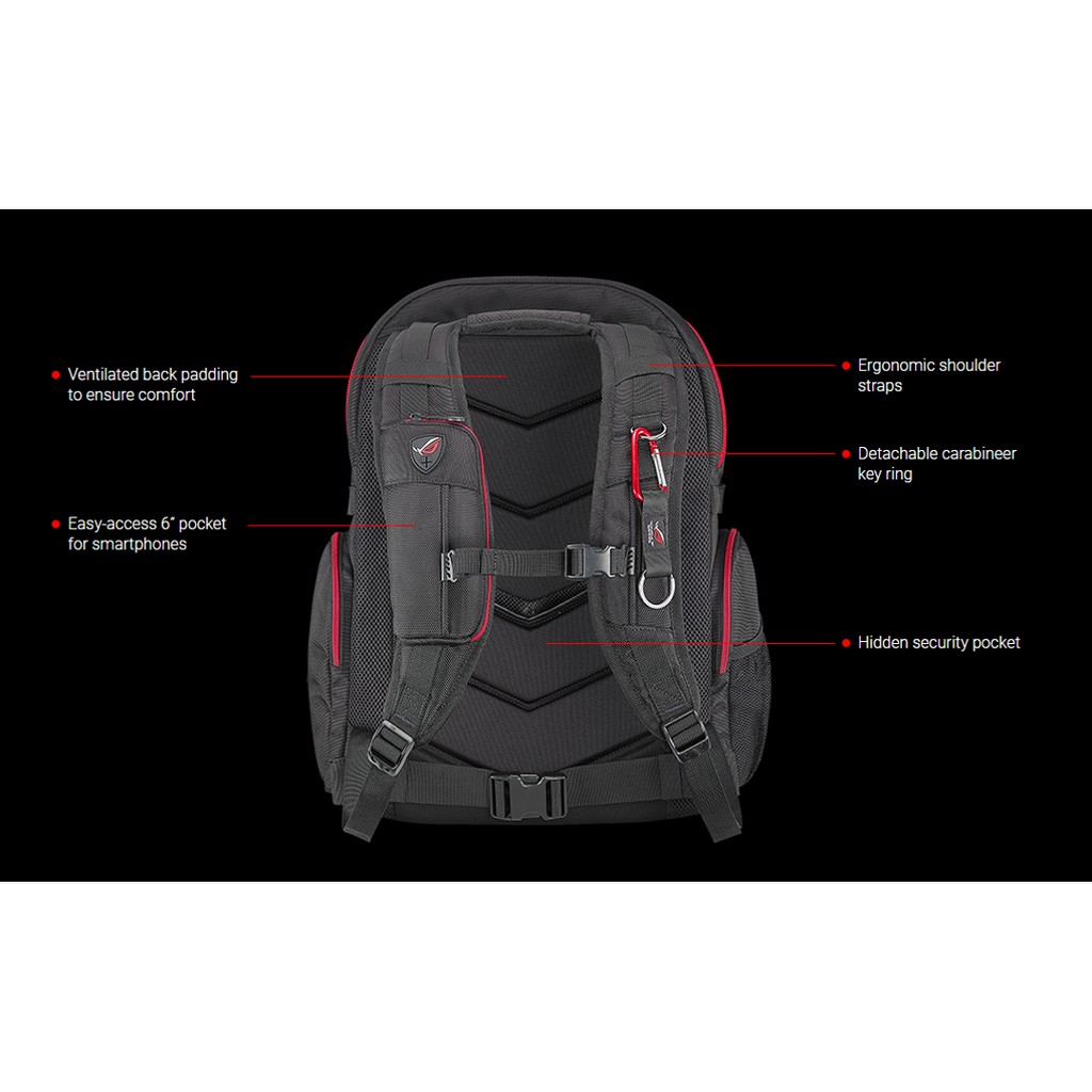 Tas Ransel laptop Backpack  Asus ROG NOMAD V2 Xranger Original