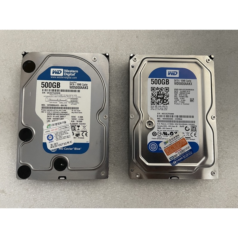 HDD PC 500GB SATA WD BLUE