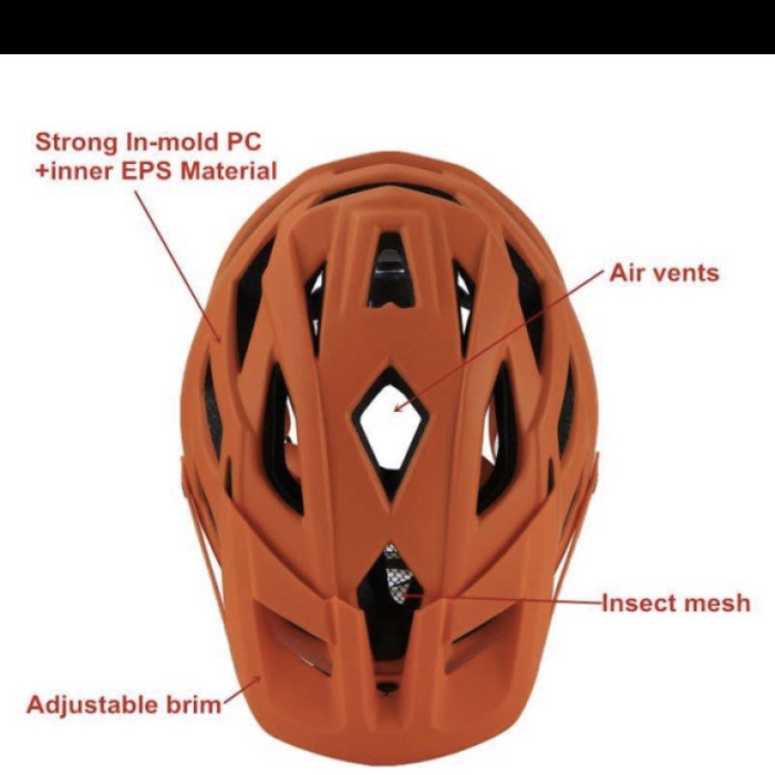 Helm sepeda CAIRBULL mtb trail seli xc roadbike EPS foam