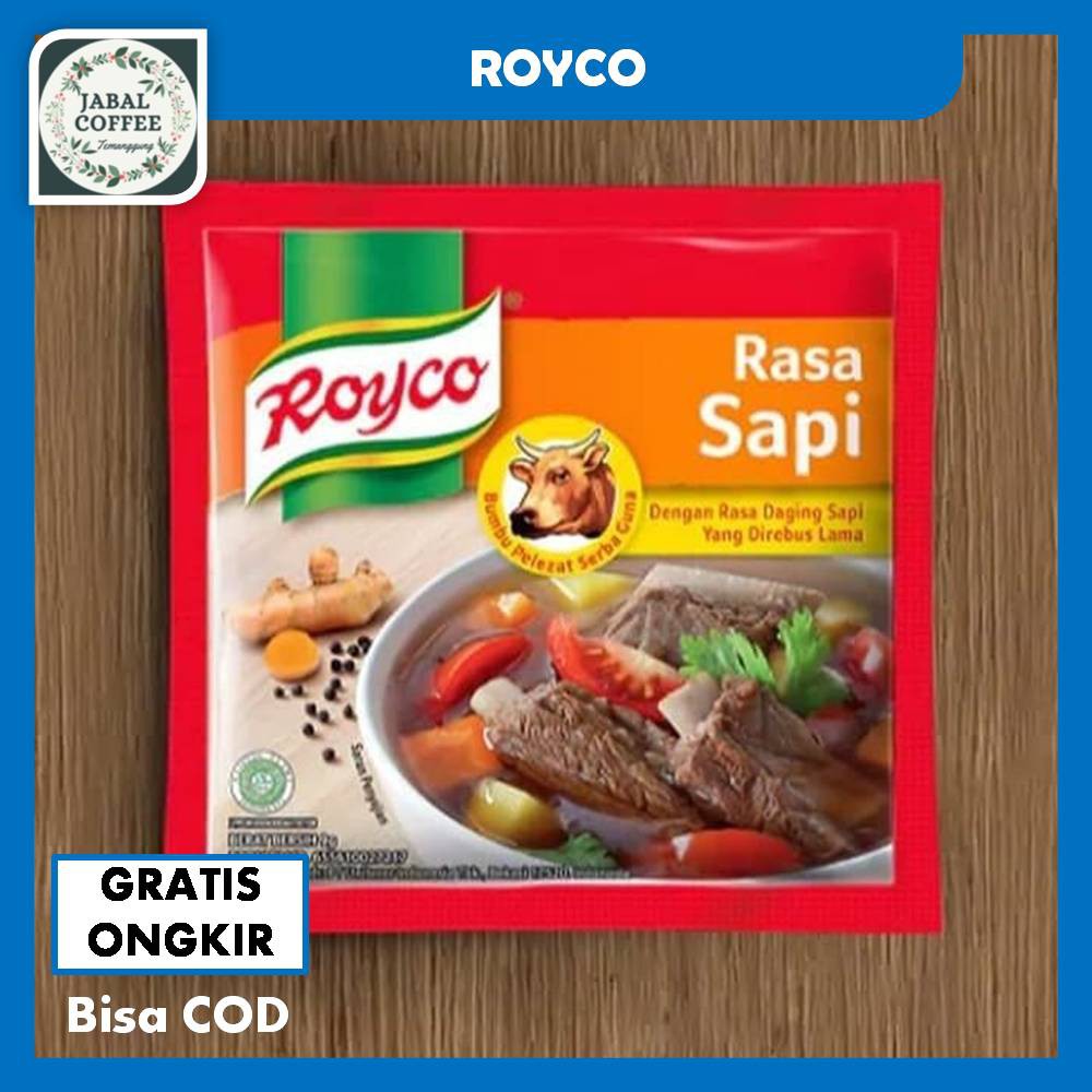 Royco Penyedap Rasa Sapi Dan Ayam / Royco Bumbu Penyedap Makanan Rasa Kaldu Ayam Dan Sapi 9 Gram J41