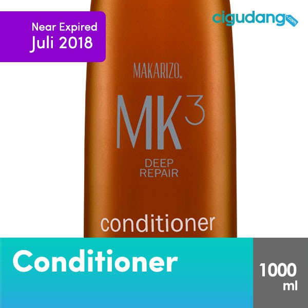 Makarizo Professional MK3 Deep Repair Conditioner Bottle 1000 ml (Exp. Juli 2018)
