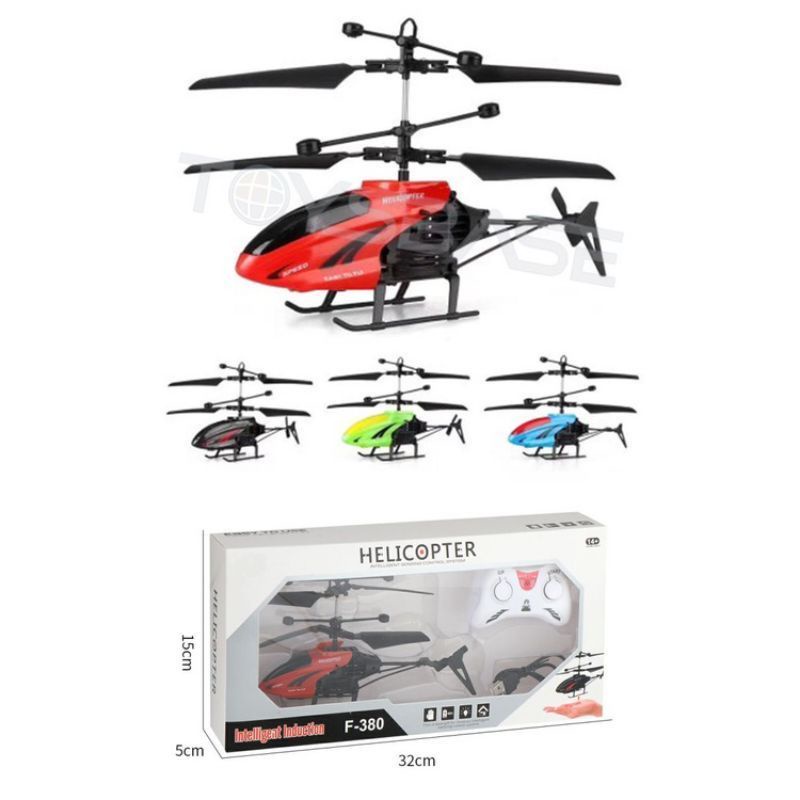 Mainan anak rc helicopter / pesawat helikopter sensor