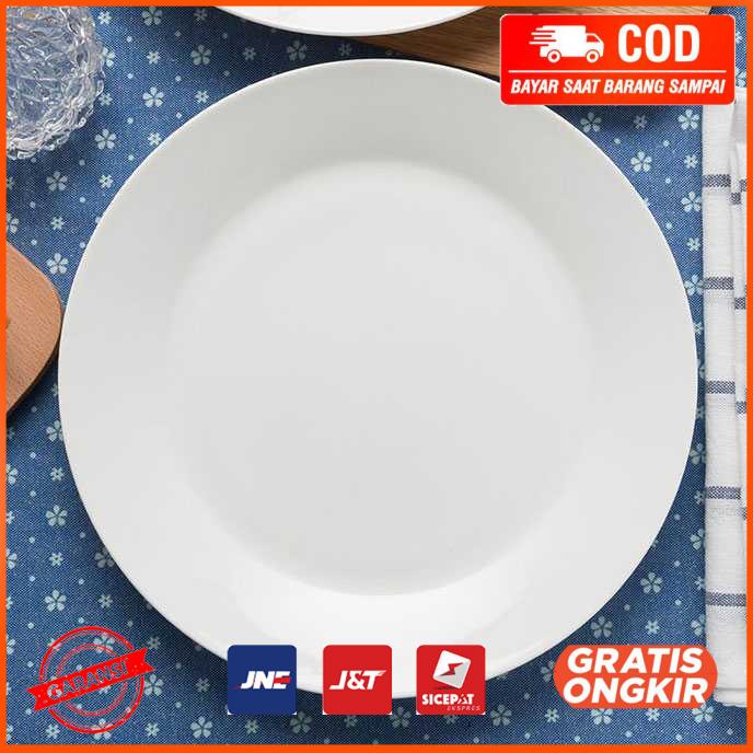 Piring Plastik Melamine Dish Plate 11 Inch - DS-028-11