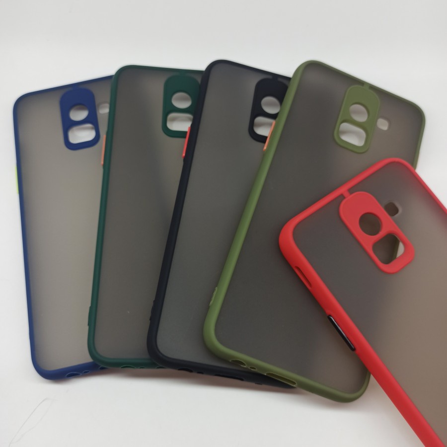 SAMSUNG GALAXY J6 Case Matte Fuze Case Dove Macaron Doff Hardcase Murah