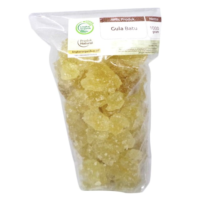

Gula batu organik lingkar organik 1KG