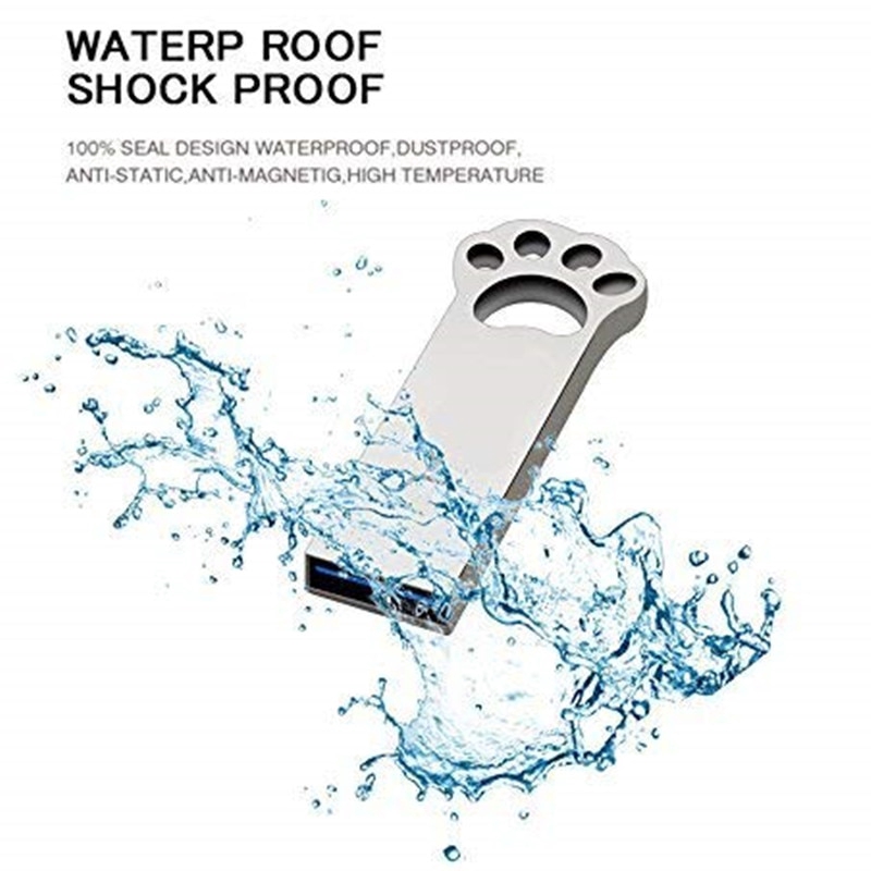 Usb Flash disk 64GB 32GB 16GB  U Disk Keychain Mini Metal Gift Memoria Usb 128GB 8GB 4GB