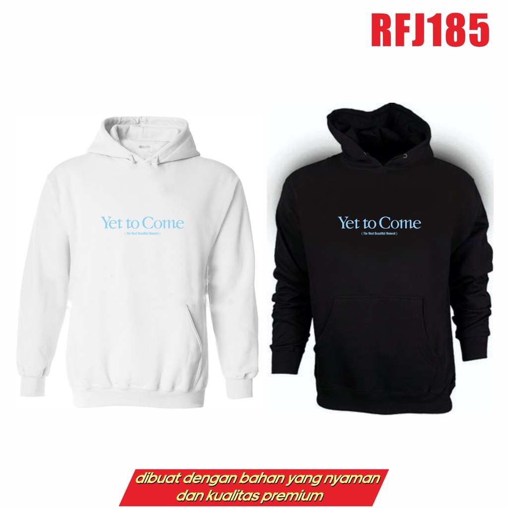 MURAH!!! SWEATER HOODIE YET TO COME RFJ185 JIMIN TAEHYUNG JUNGKOOK