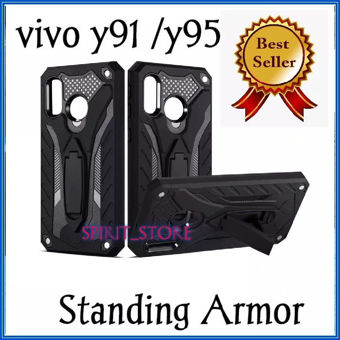 CASE HP VIVO Y91 / VIVO Y95CHASING HANDPHONE  HARDCASE HP VIVO Y91 / VIVO Y95 STANDING