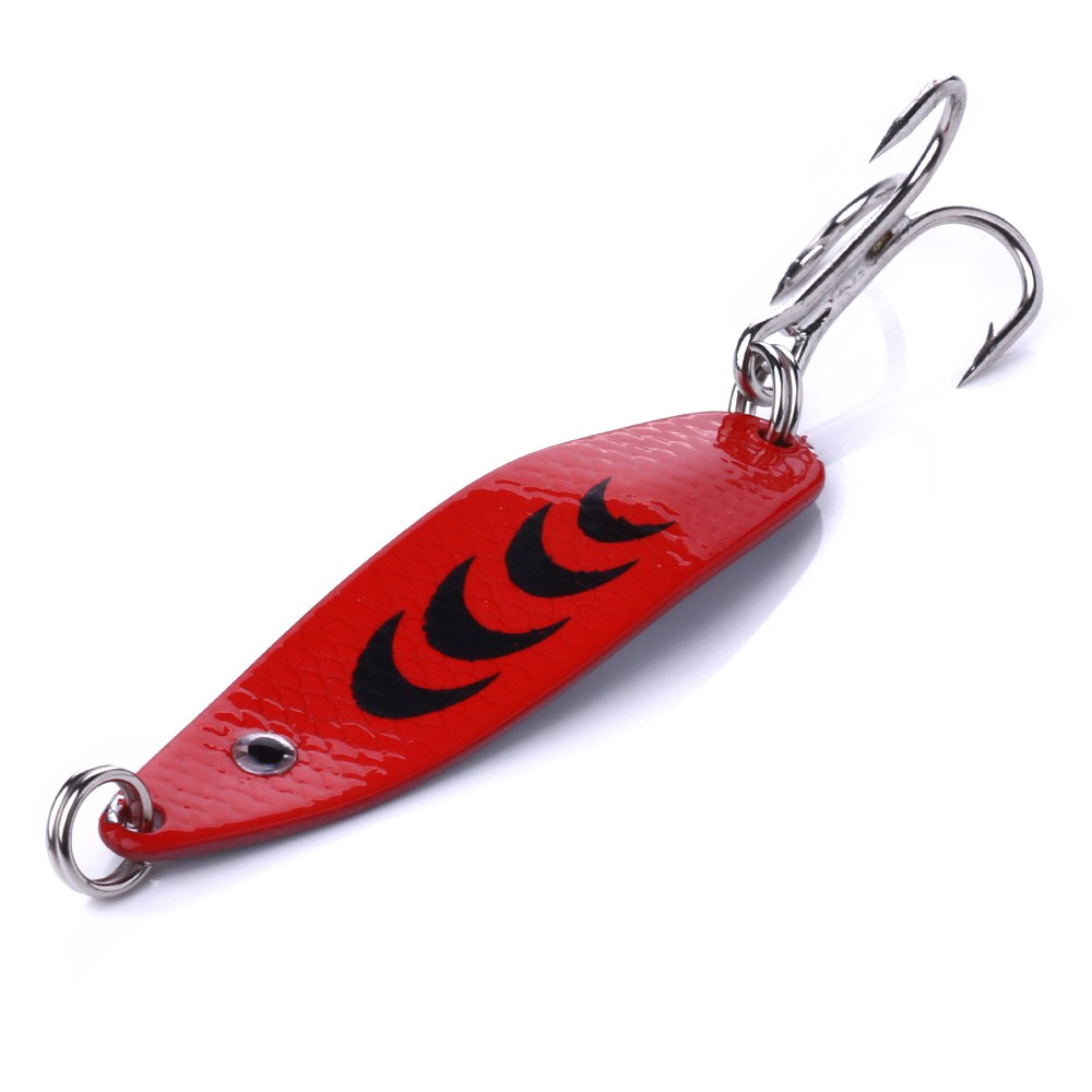 HENGJIA 1pcs 5cm/6.8g Umpan Pancing Sequin Spoon Fishing Lure Swimbait Wobbler Spinner Tackle