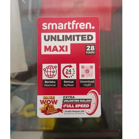 Banyak Dipakai.. V Smartfren unlimited Maxi 28 hari