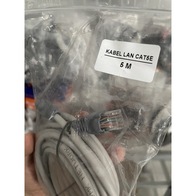 KABEL LAN 5Meter Abu2