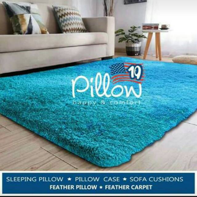 Karpet Bulu Rasfur/Kasur Bulu Ukuran 160x100x3cm