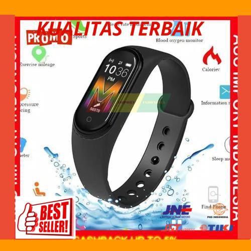 New Jam Pintar Smartband M5 Heart Rate Monitor Smartwatch M5 Bracelet Air