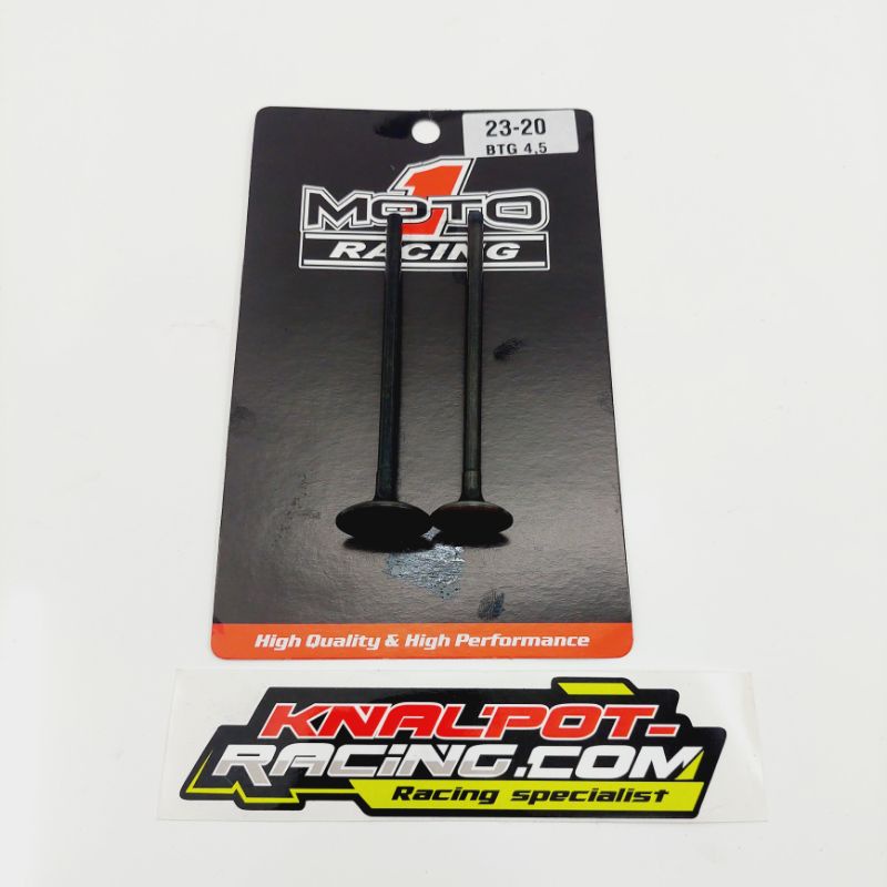KLEP MOTO1 23-20 BATANG 4.5MM