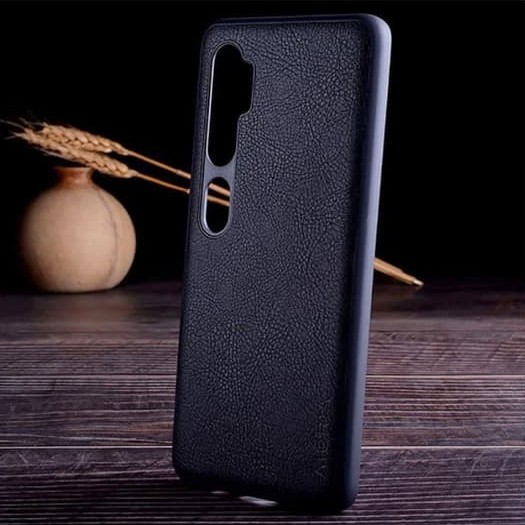 Xiaomi Mi Note 10 / Note 10 Pro - Leather Style Back Cover Case