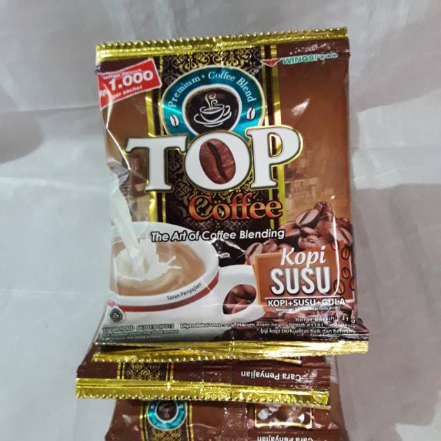

[BELI BANYAK MAKIN MURAH] TOP COFFEE Kopi Susu