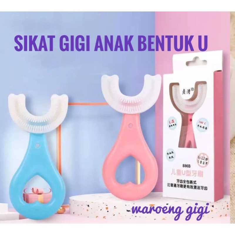 Sikat Gigi Anak Bentuk U Toothbrush