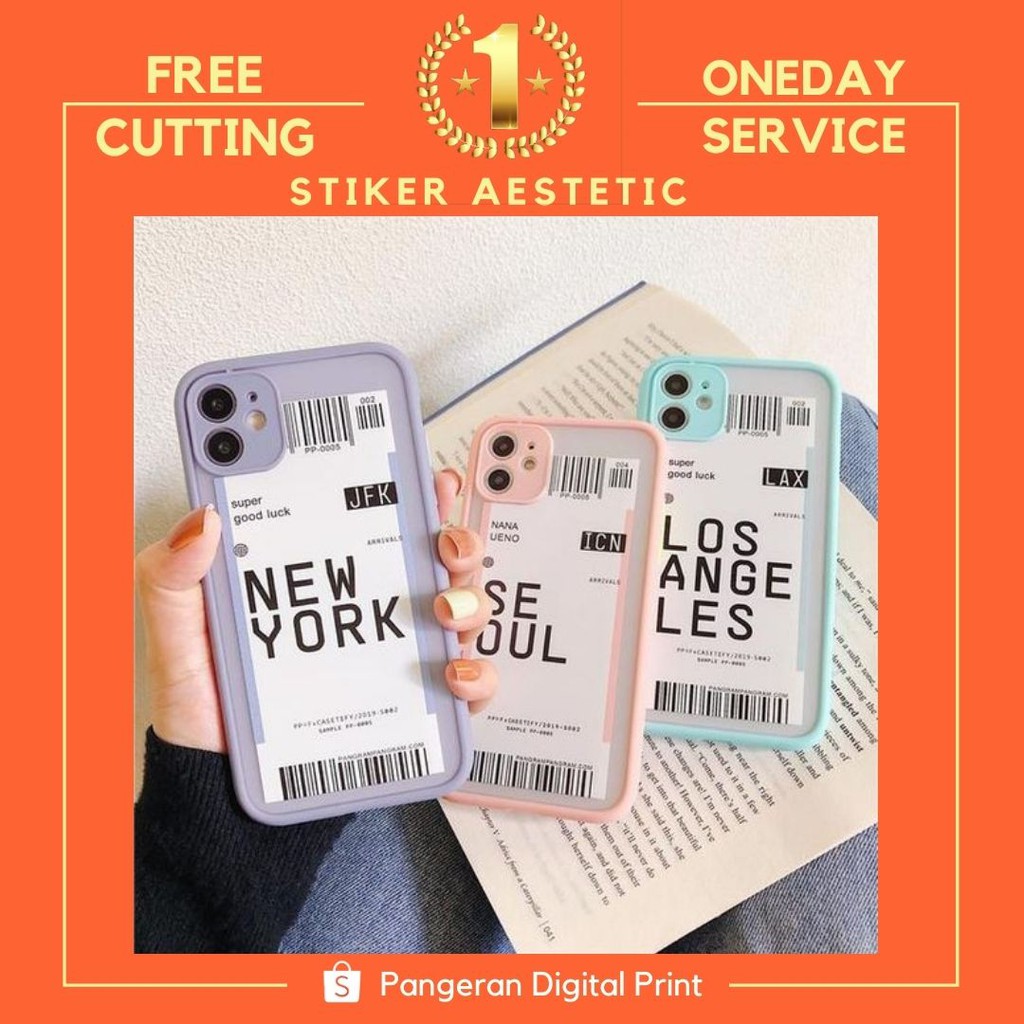 PROMO MURAH STIKER CASE HP KPOP NCT 2021 BARCODE
