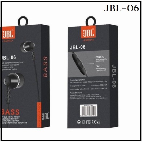 (ba) HF/HANDSFREE HEADSET JBL EXTRA BASS SERI JBL-06