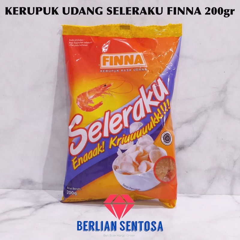 

Kerupuk udang seleraku finna 200gr