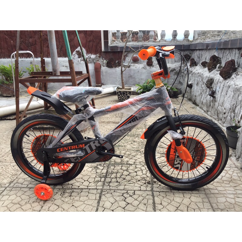 Sepeda bmx anak 18 centrum ban 2.50 musik dan lampu