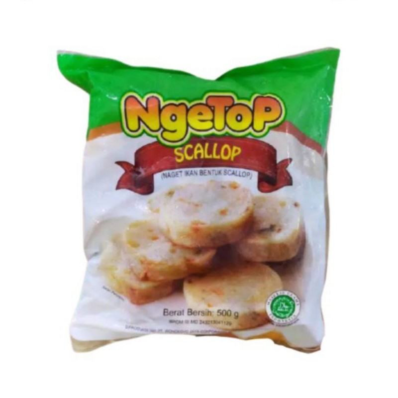 

NGETOP CHICKEN NUGGET SCALLOP 500 GRAM / NAGET AYAM BENTUK SCALLOP / FROZEN FOOD