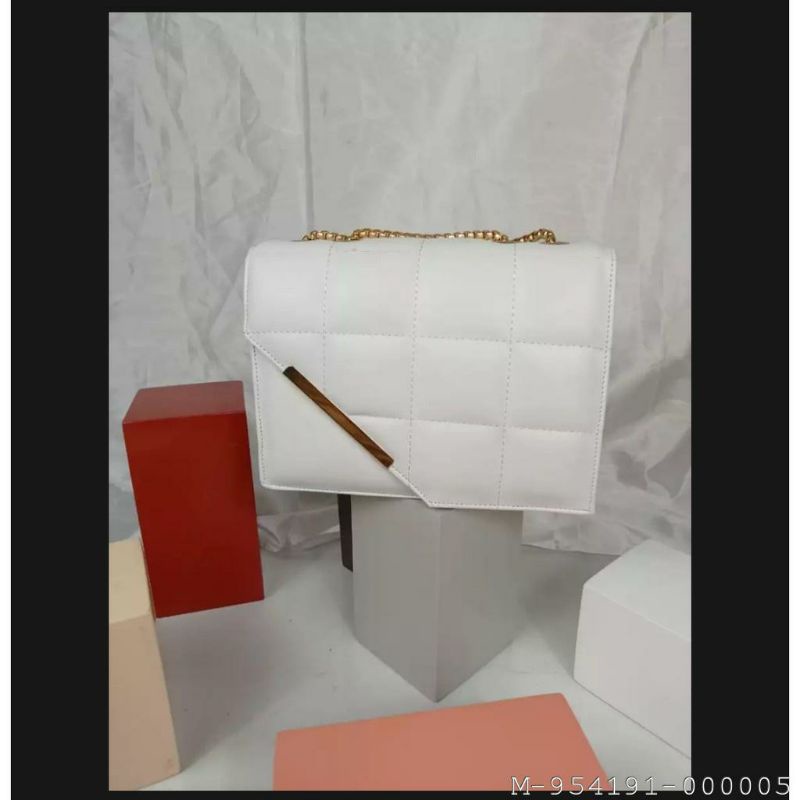 Tas selempang wanita Lucira Barel sintesis