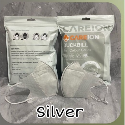 Masker Duckbil Warna isi 50 pcs Merk CAREION tebal