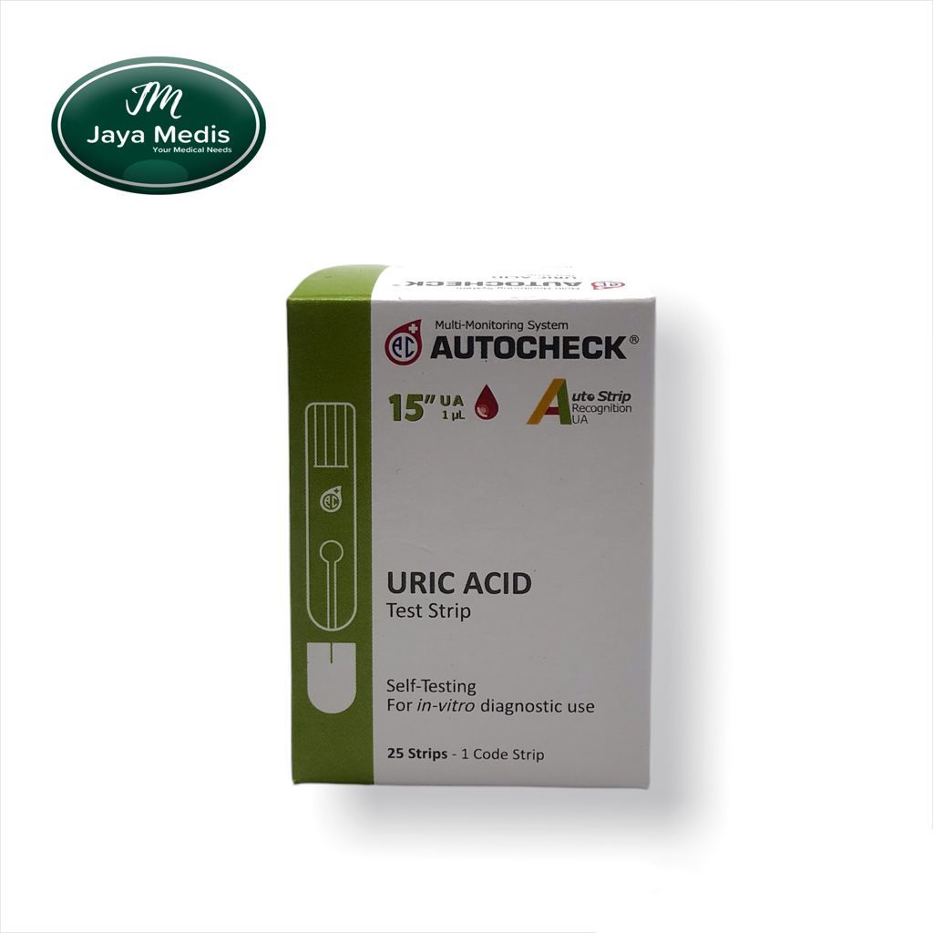 Strip Autocheck Uric Acid isi 25 Pcs