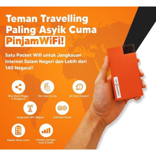 Pinjam Wifi Sewa Modem Portable Australia Harian - Truly Unlimited No Fup Daily