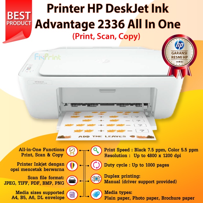 Printer 2335 2336 2337 Pengganti seri 2135 Type Cartrdige 682