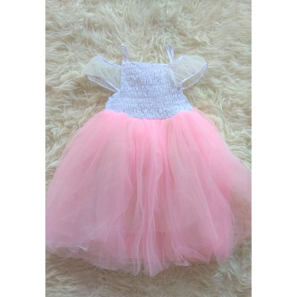 DRESS ANAK TONGTONGMI PINK TT11925