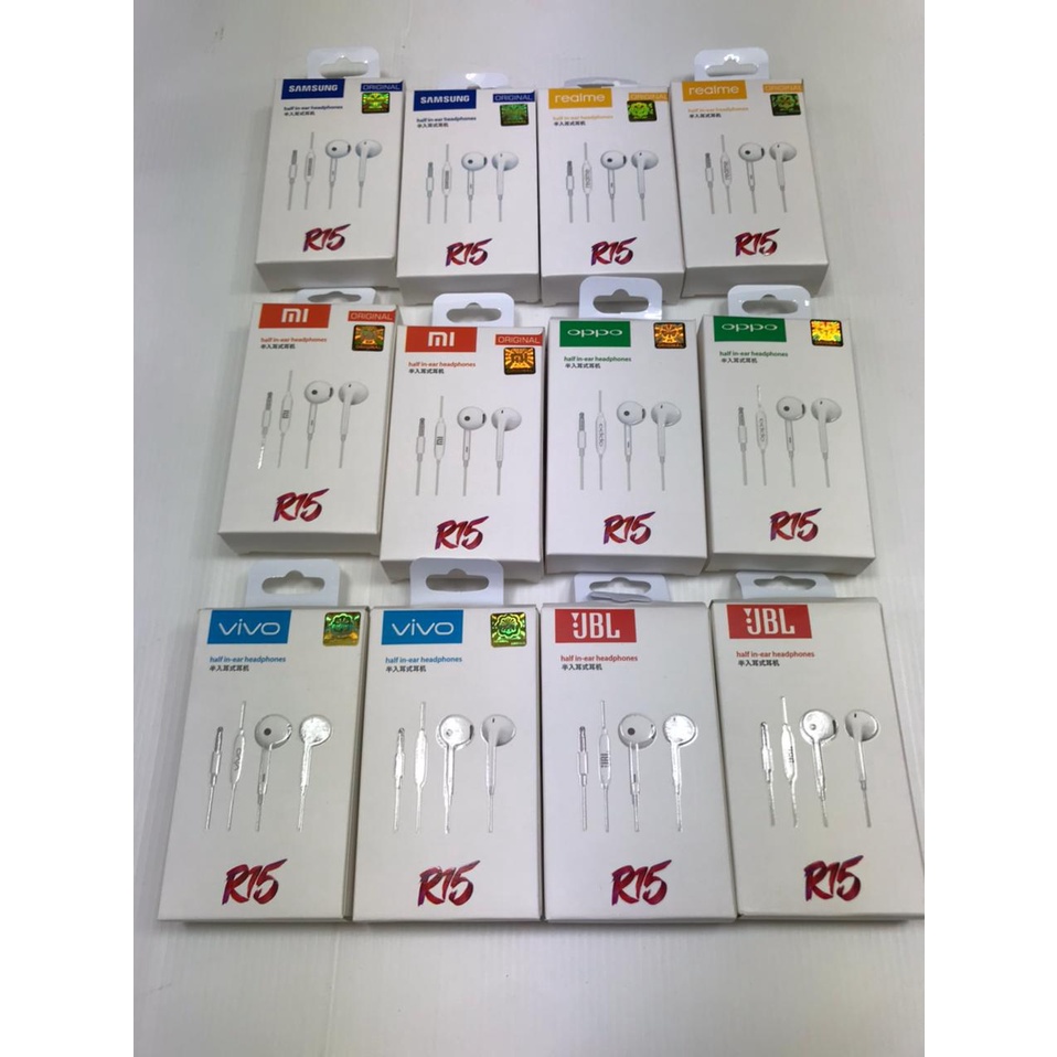 HEADSET OPPO MH133 ORI sedia banyak tipe lain divariasi produk