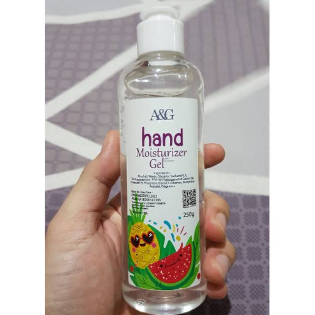 hand gel sanitizer a&g 250ml