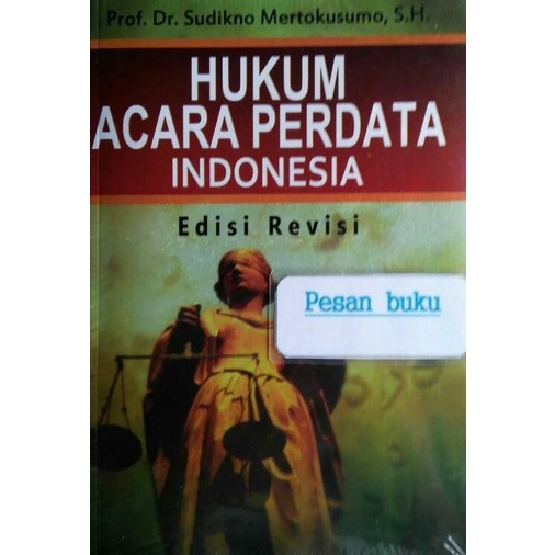 

Buku Hukum Acara Perdata Indonesia Sudikno Mertokusumo TERJAMIN