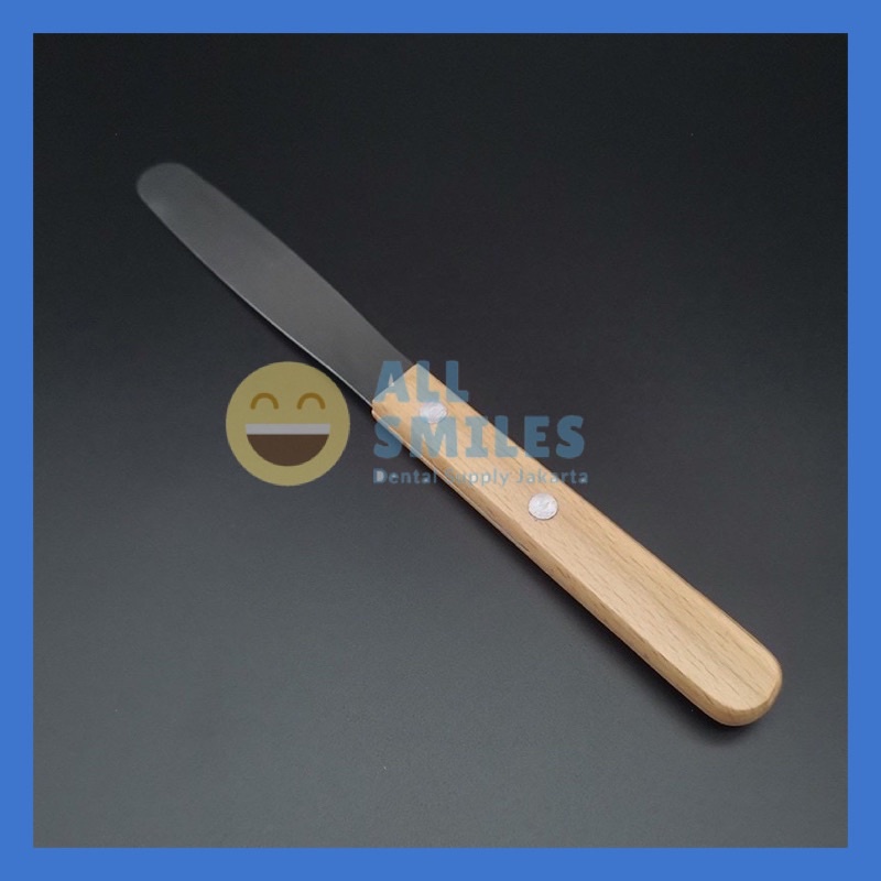 Dental spatula gips alginat spatle spatel pengaduk gypsum gipsum alginate kayu stone gigi mixing