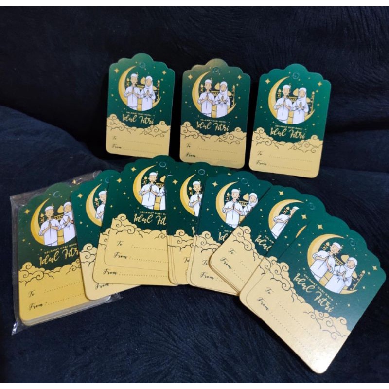 

Hang Tag Idul Fitri Hangtag Kartu Ucapan Ramadan Parcel Hampers