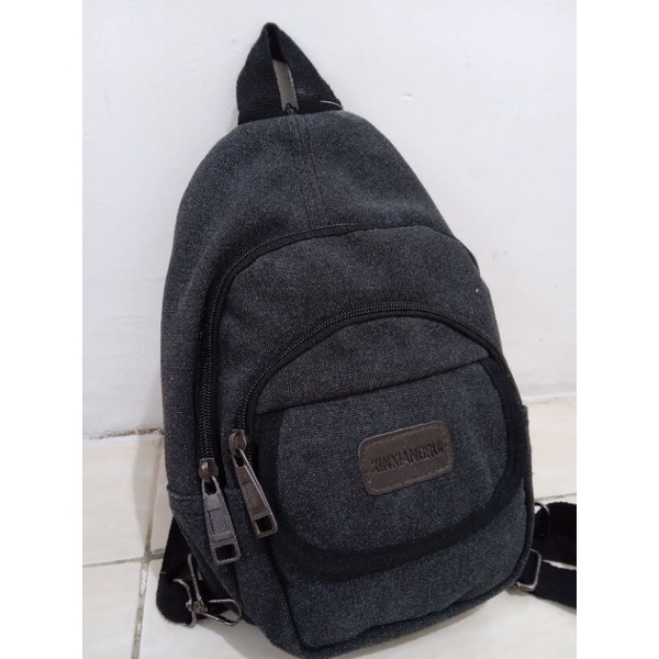 waistbag ransel 3in1 kanvas tipe 891