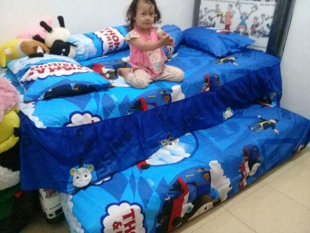 Signature Fata_sprei Fata Signature Sorong Duo 2 In 1 Motif Kartun Uk.120x200