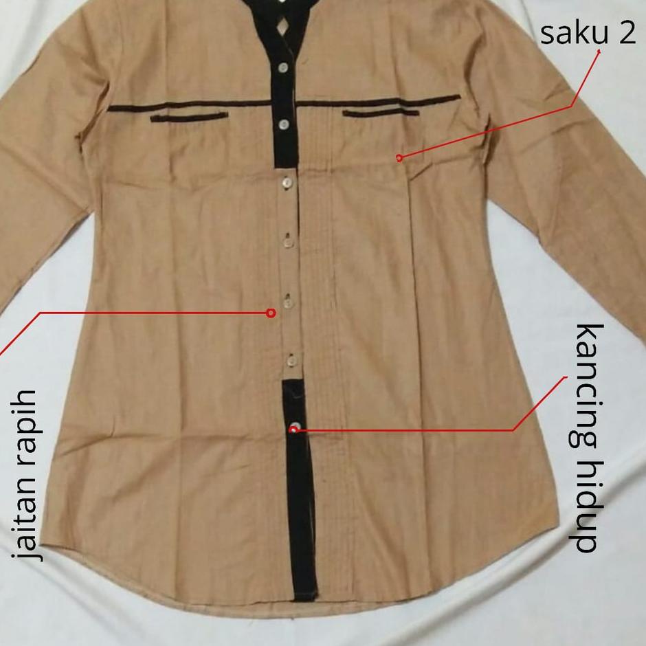 Terbaru.. atasan santri putri. atasan santriwati. baju santri putri.  baju santriwati lengan panjang