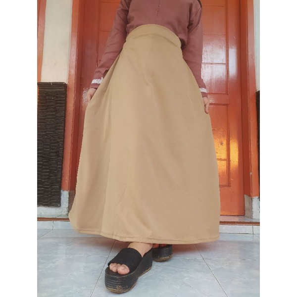 Rok Joda Payung Scuba Size Jumbo / Rok Mayung Scuba Premium Jumbo