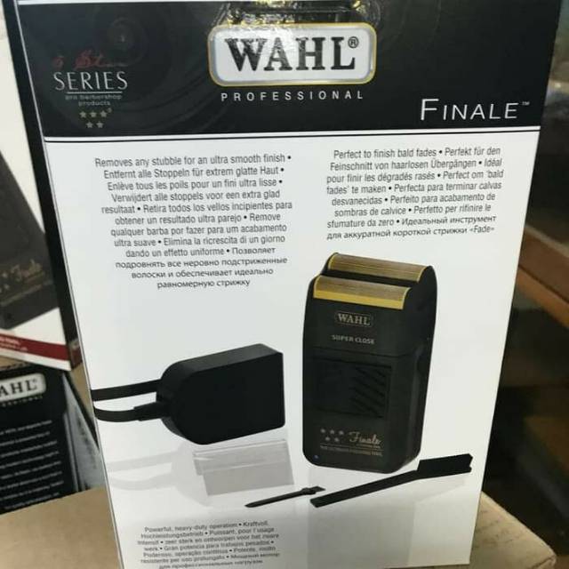 Shaver finale super close 5 Stars Original finishing botak licin kerok jenggot kumis ASLI