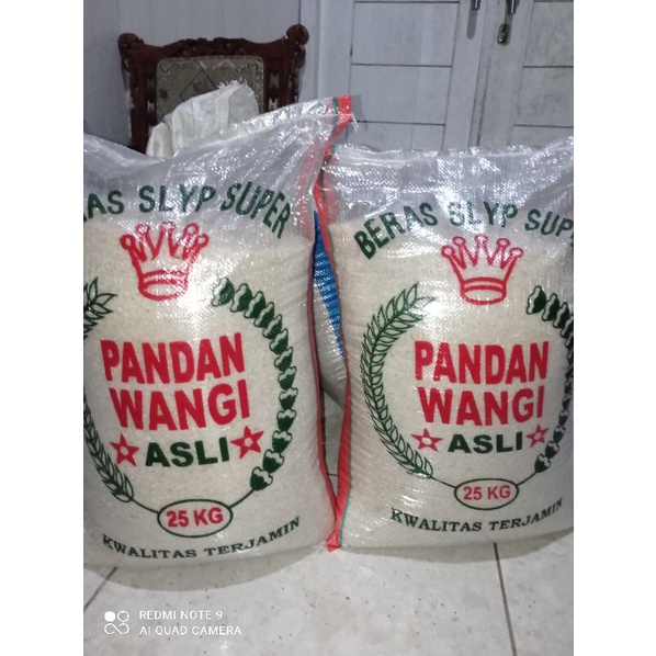 

Beras Pandan Wangi asli || Kemasan 25 kg an ||
