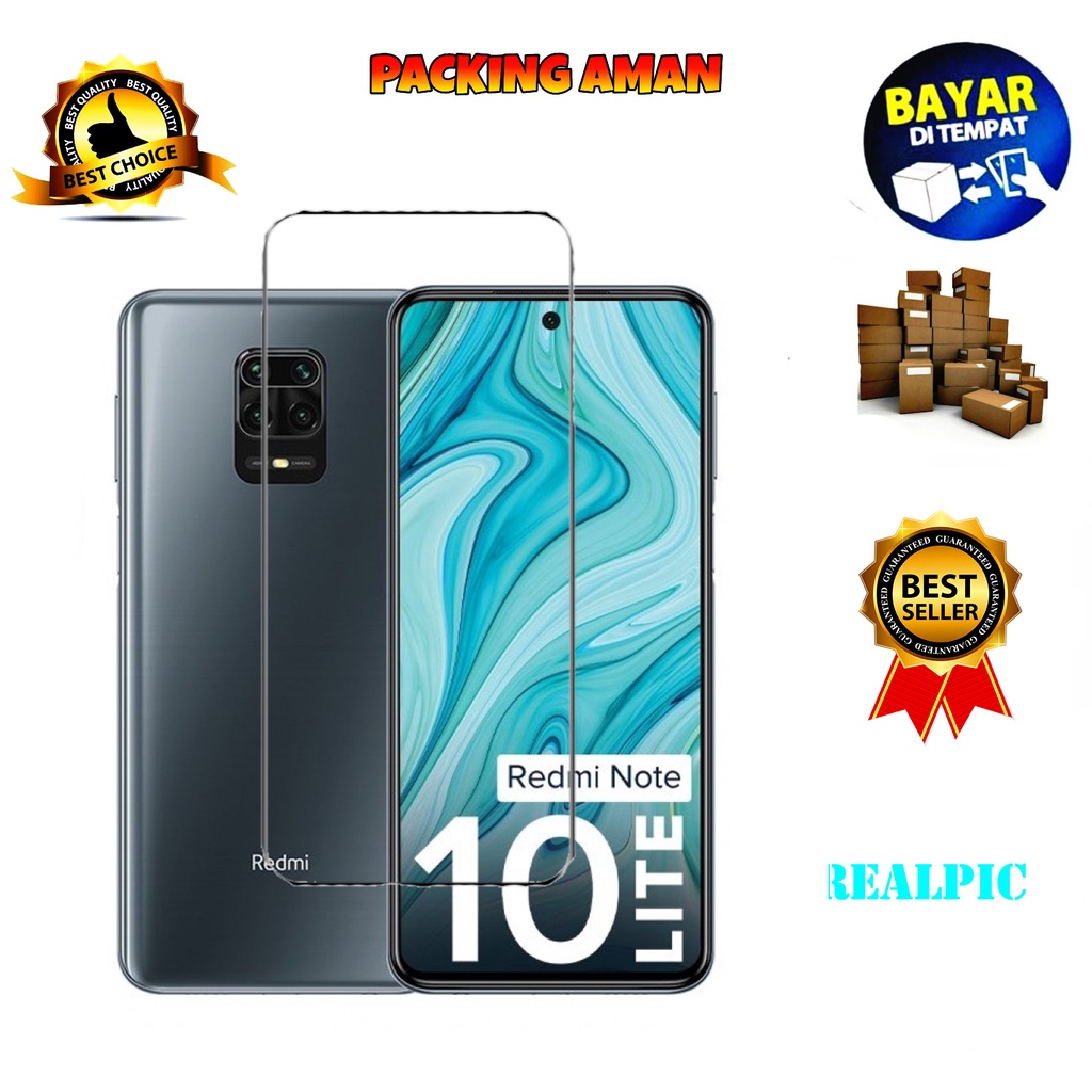 Tempered Glass Xiaomi Redmi Note 10 Lite 4G Screen Protector Anti Gores